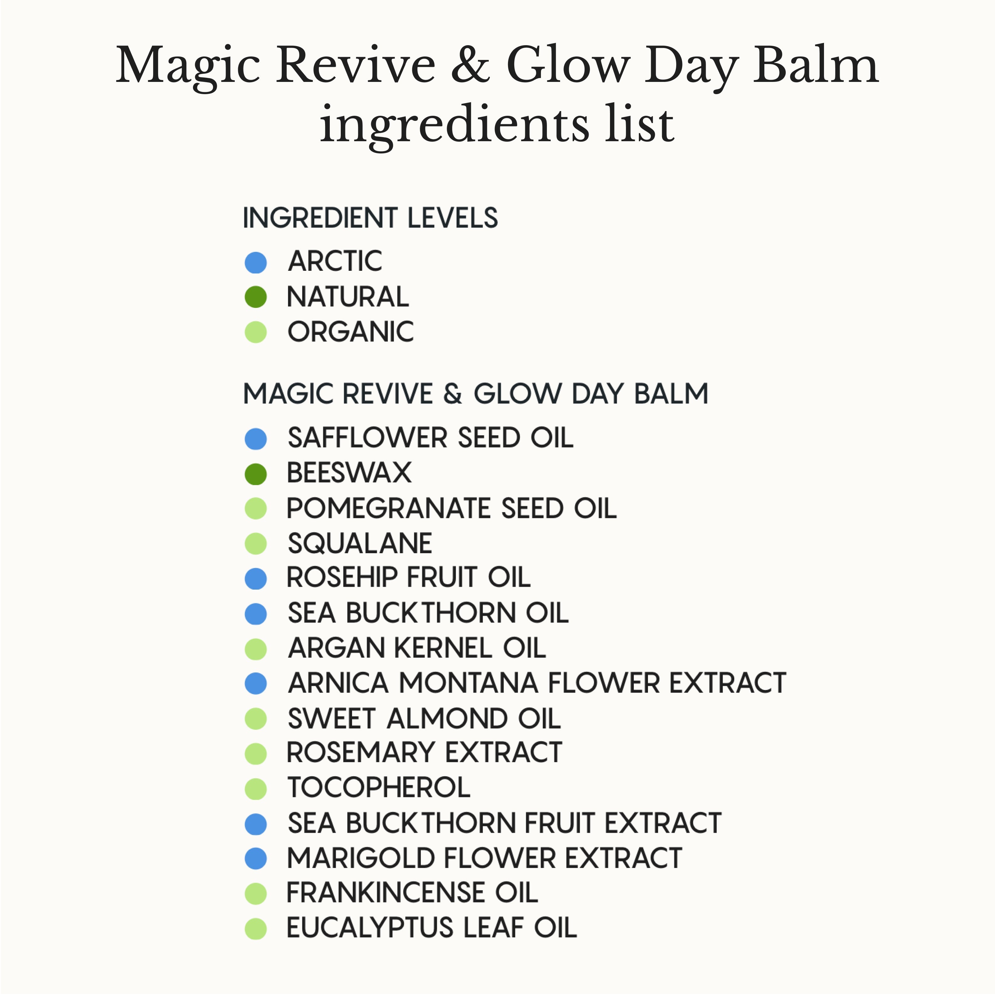 Magic Revive & Glow Day Balm
